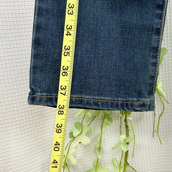 Motherhood Maternity Indigo Blue Straight Leg Denim Jeans Extra Small - Picture 8 of 11